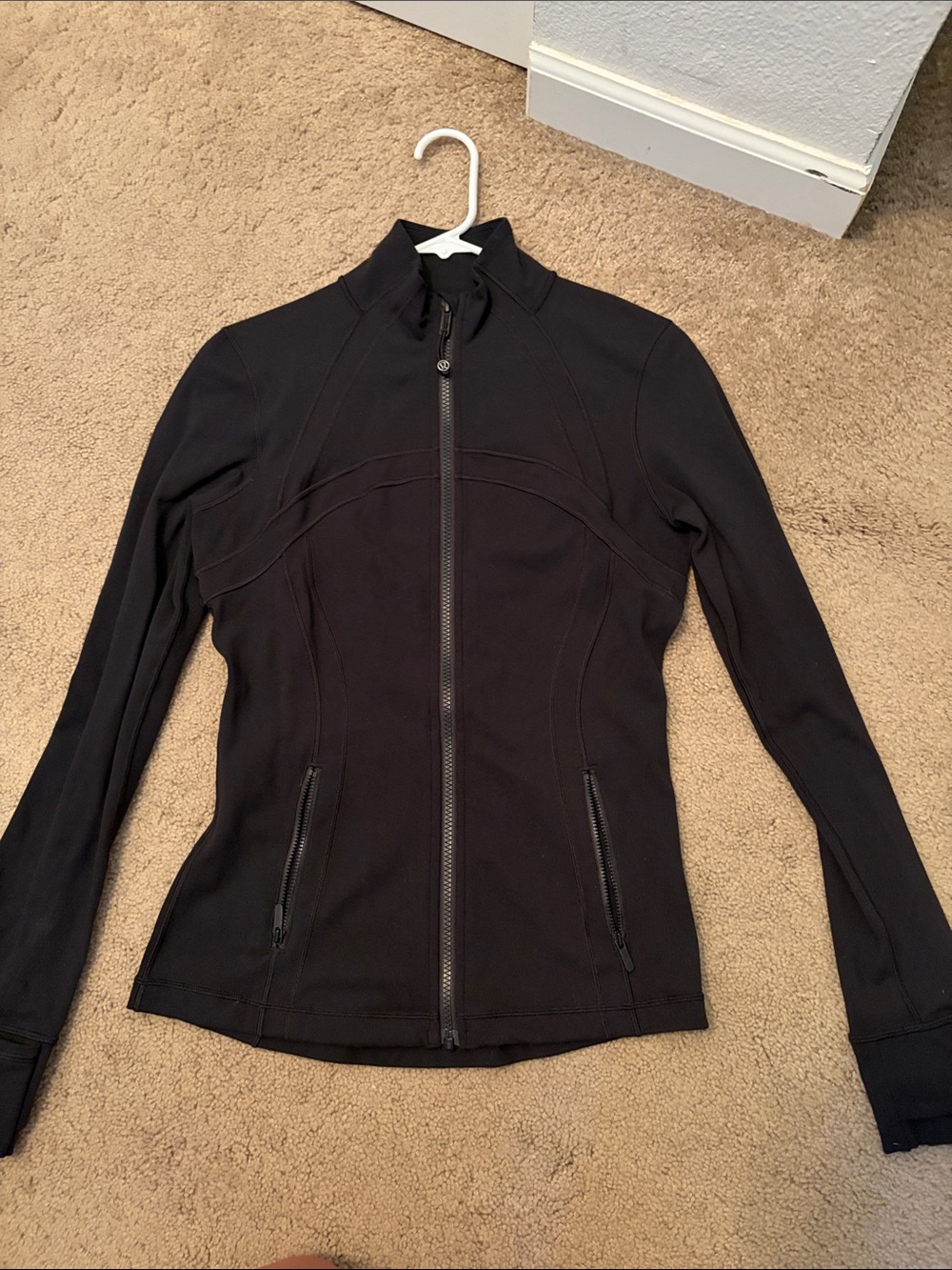 lululemon athletica Black Full-Zip Define Jacket